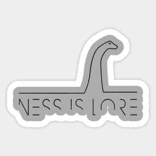 Ness Is Lore. Sticker